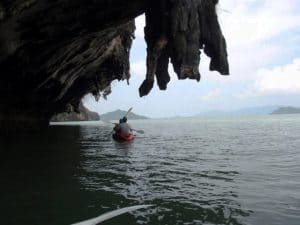In canoa a Koh Talabeng
