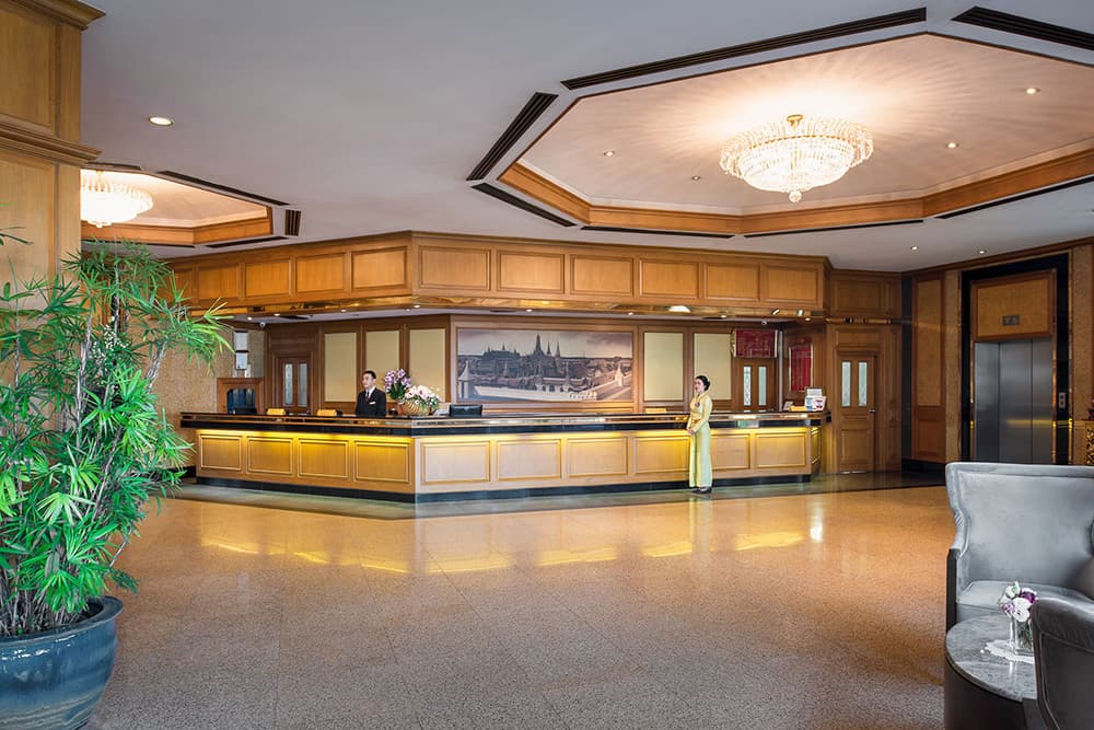 Bangkok Hotels - Prince Palace Hotel Reception