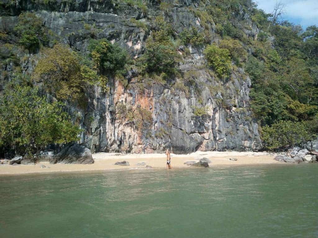 Spiaggia a Koh La Na