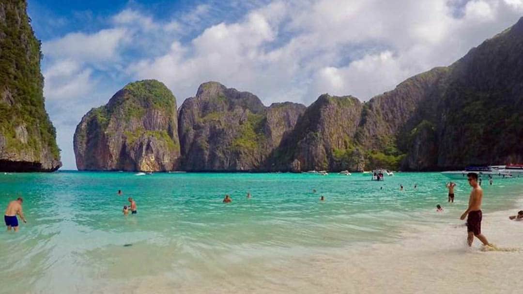 Una deserta Maya Bay