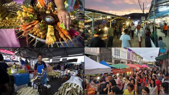 Mercato Serale a Phuket Town - Tours Esclusivi a Phuket